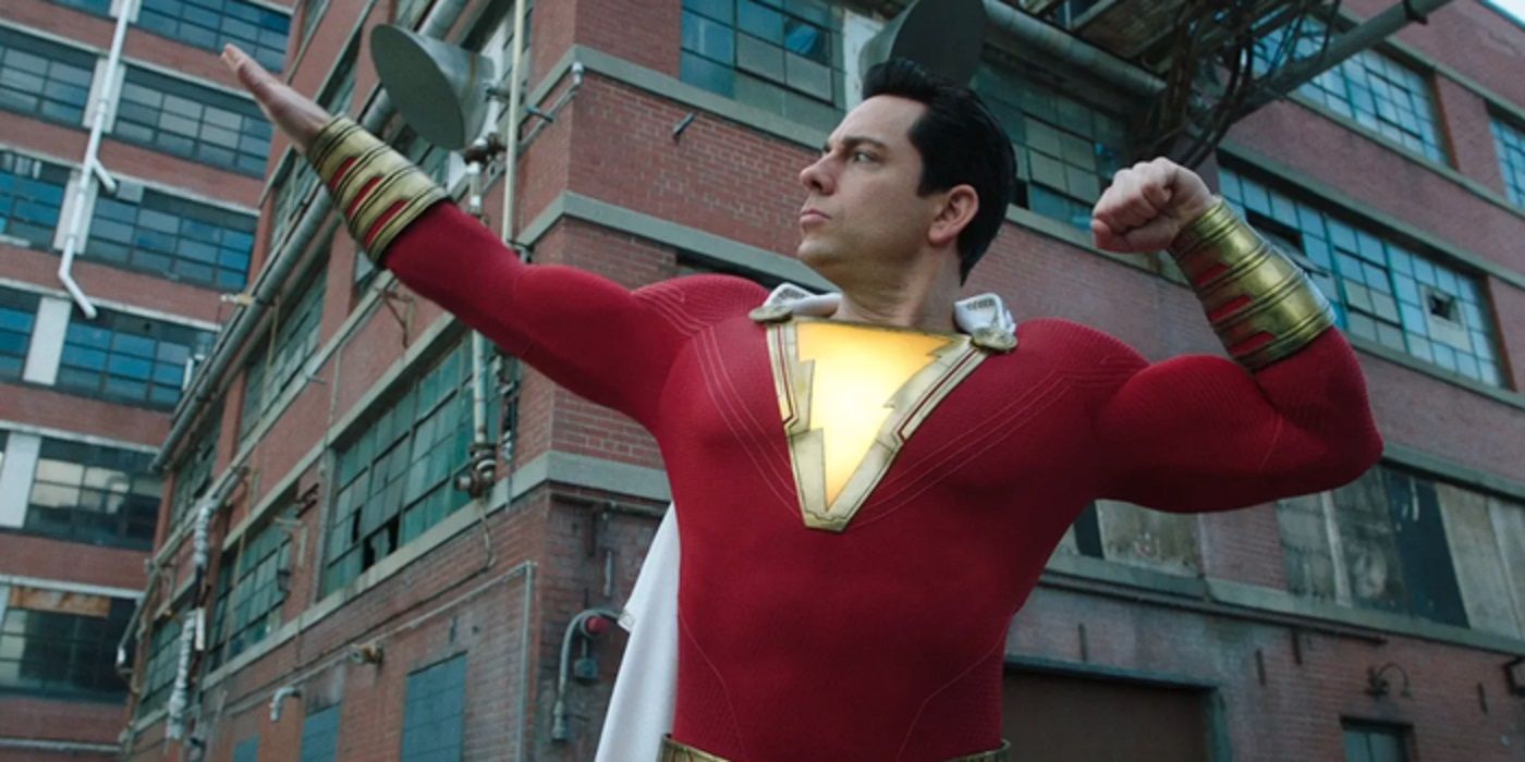 Zachary Levi dans le rôle de Shazam 2019