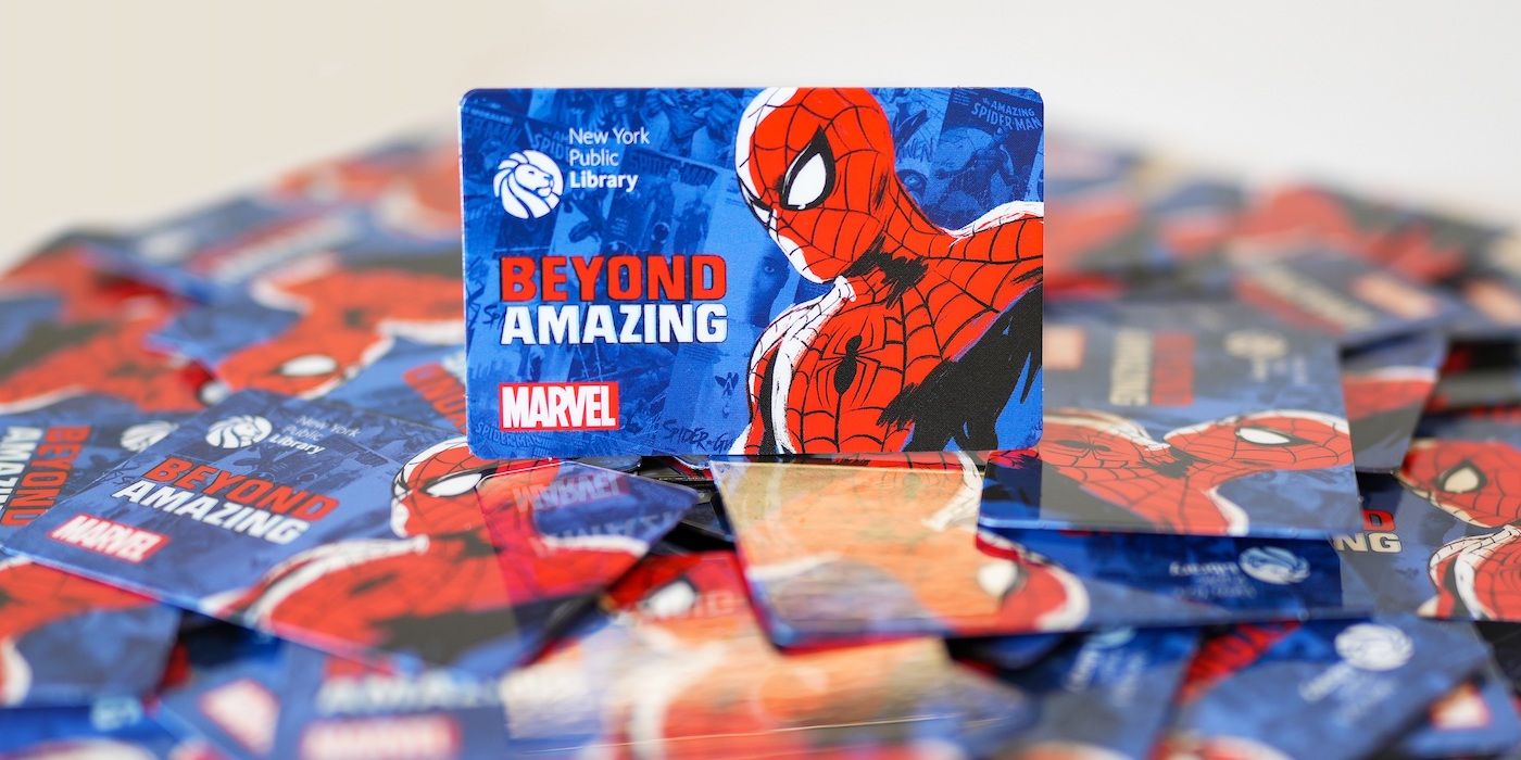 Spider-Man Library Card - Courtesy of New York Public Library
