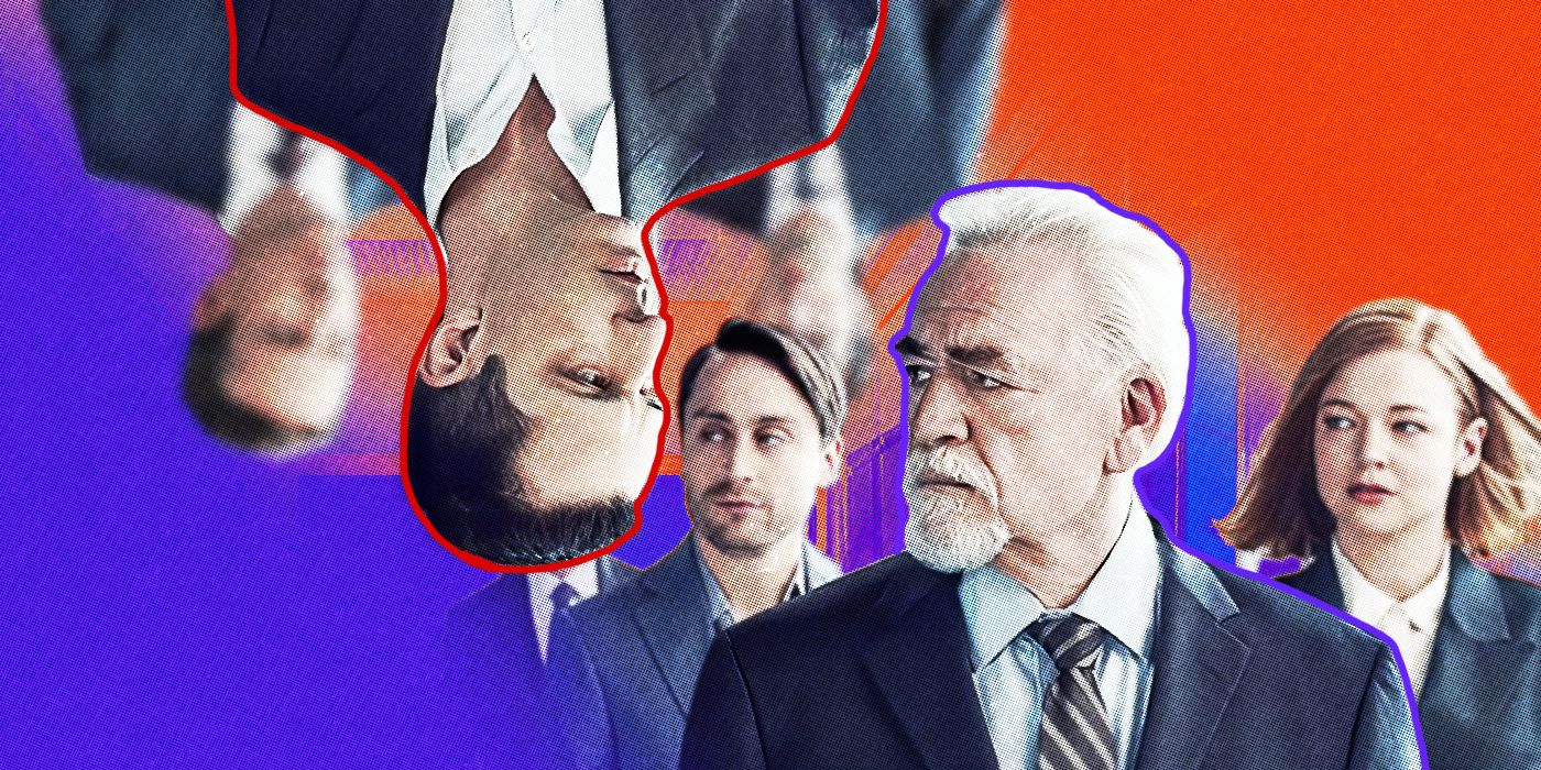 Succession Season 4 Cast featuring Jeremy Strong, Brian Cox, Sarah Snook, and Kieran Culkin