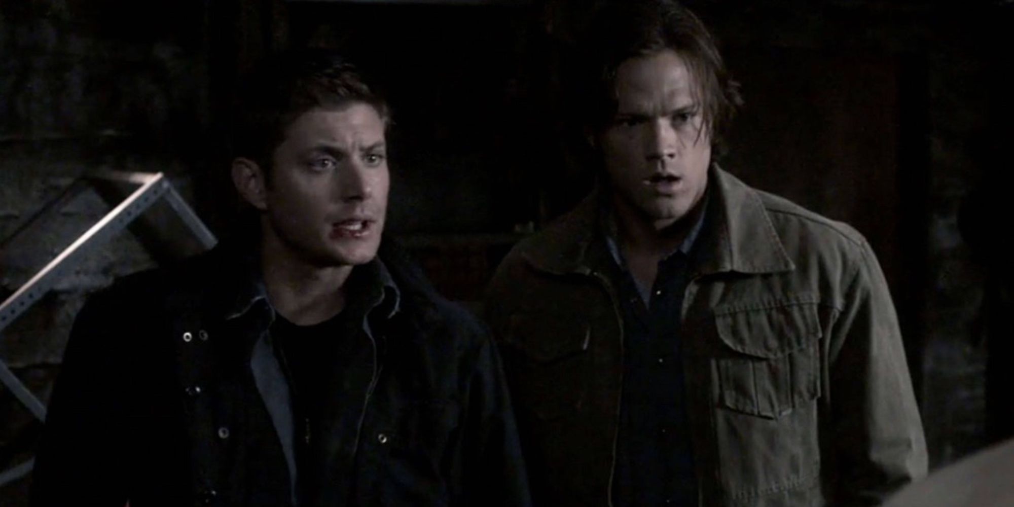 Jensen Ackles et Jared Padalecki dans Supernatural.