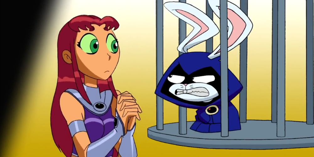 Starfire learns that Raven does not appreciate being called cute