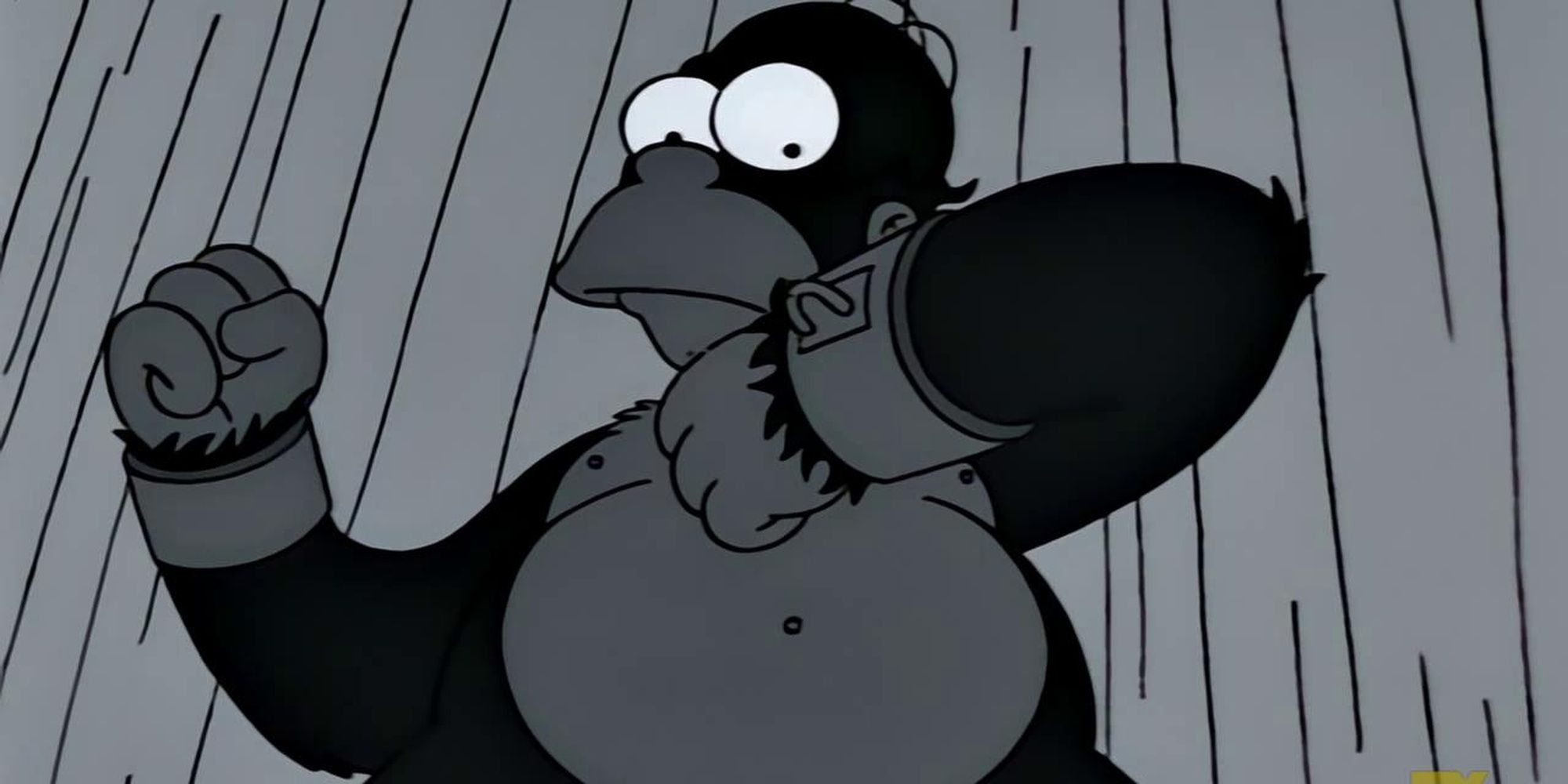 Homer nasceu King Kong