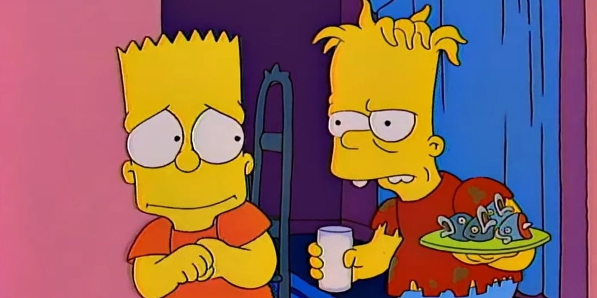 Bart e seu irmão gêmeo