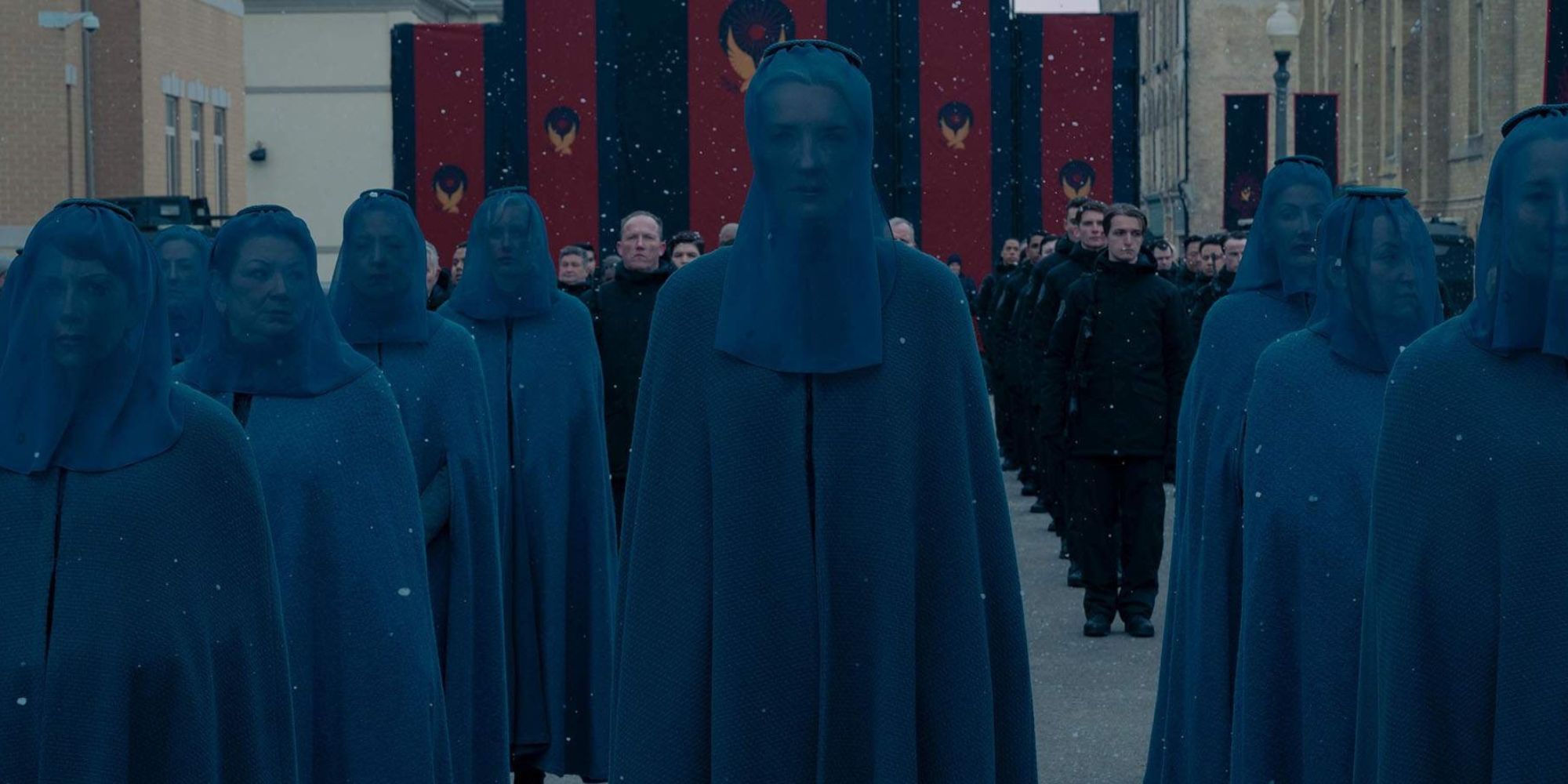 Wives in their funeral attire