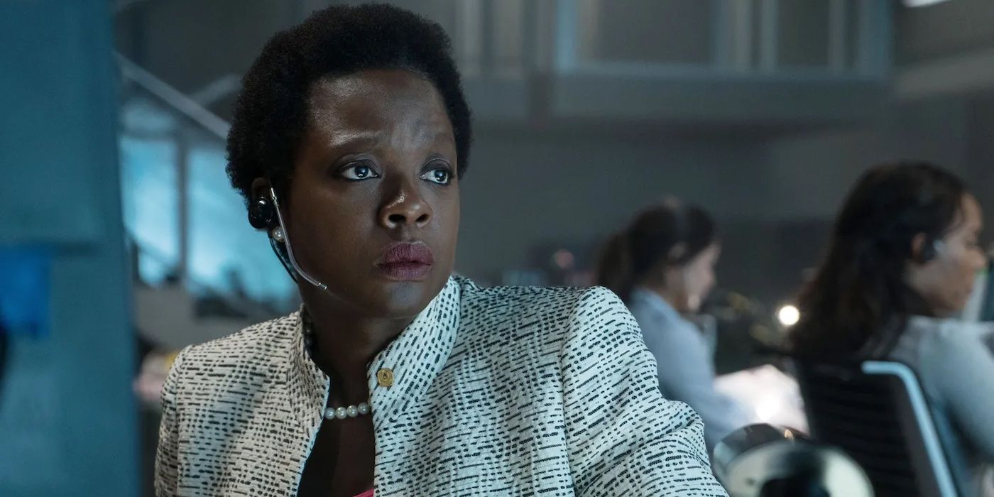 Viola Davis as Amanda Waller in The Suicide Squad 