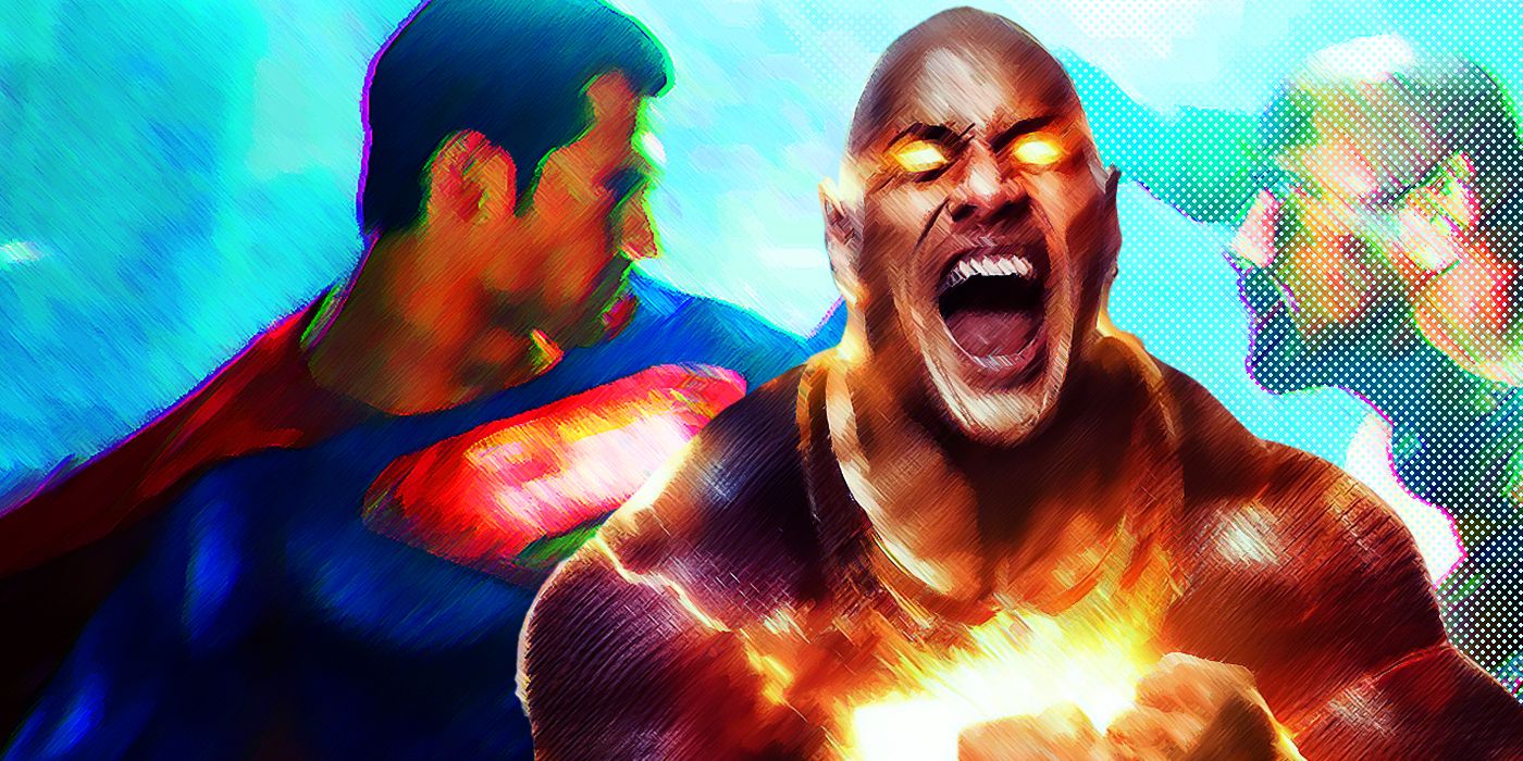 The brief comic book history of Black Adam vs. Superman