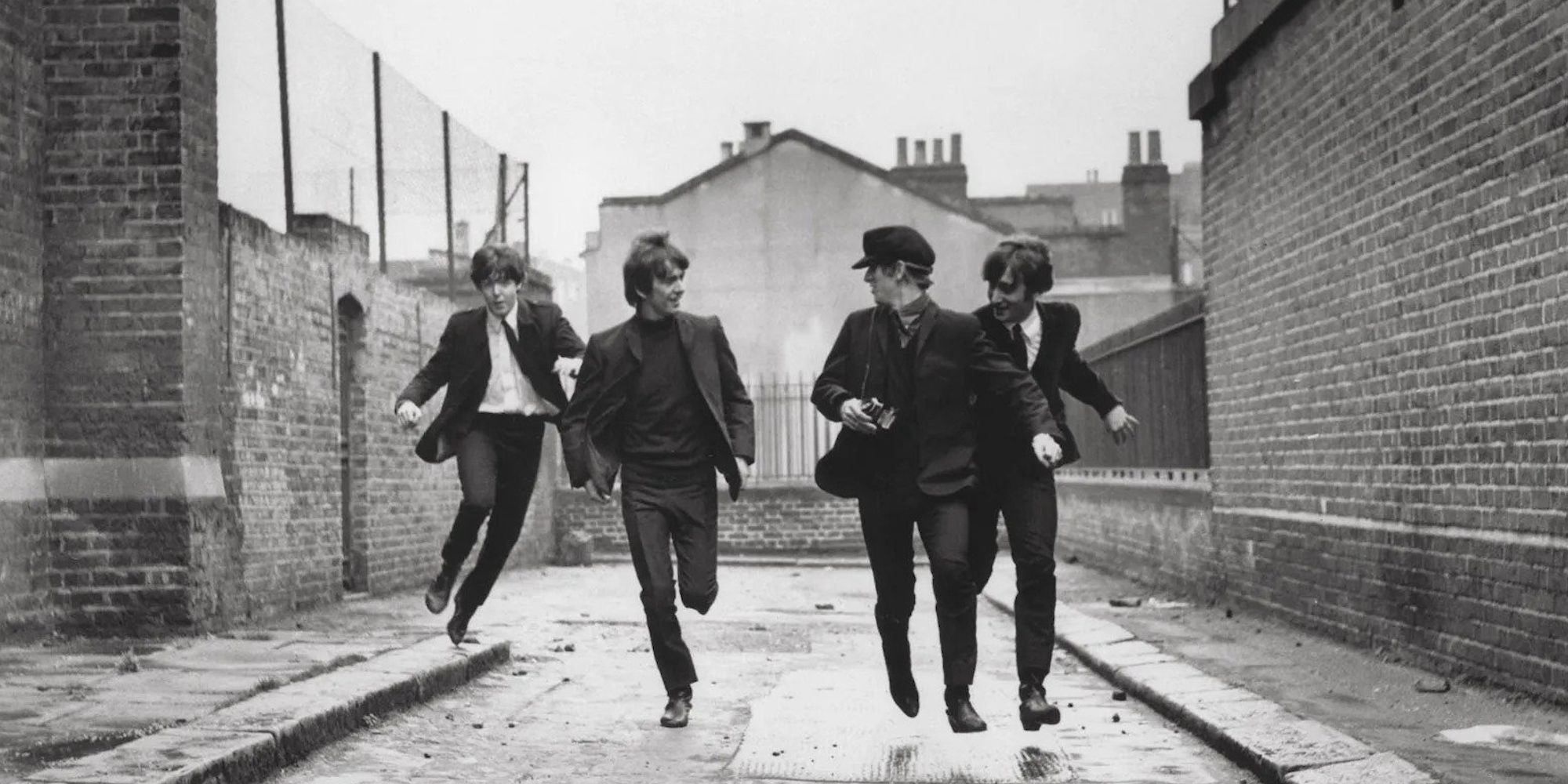 les Beatles dans A Hard Day's Night