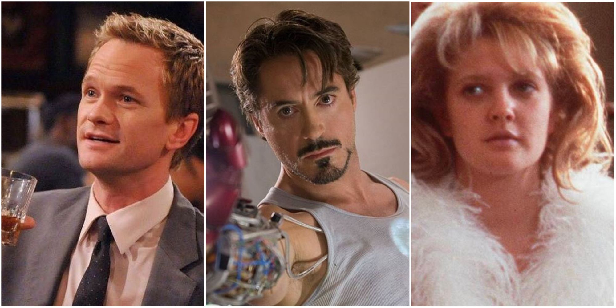 Neil Patrick Harris, Robert Downey Jr., and Drew Barrymore