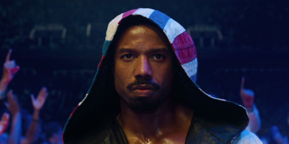 Michael B. Jordan dans le rôle d'Adonis Creed dans Creed 3