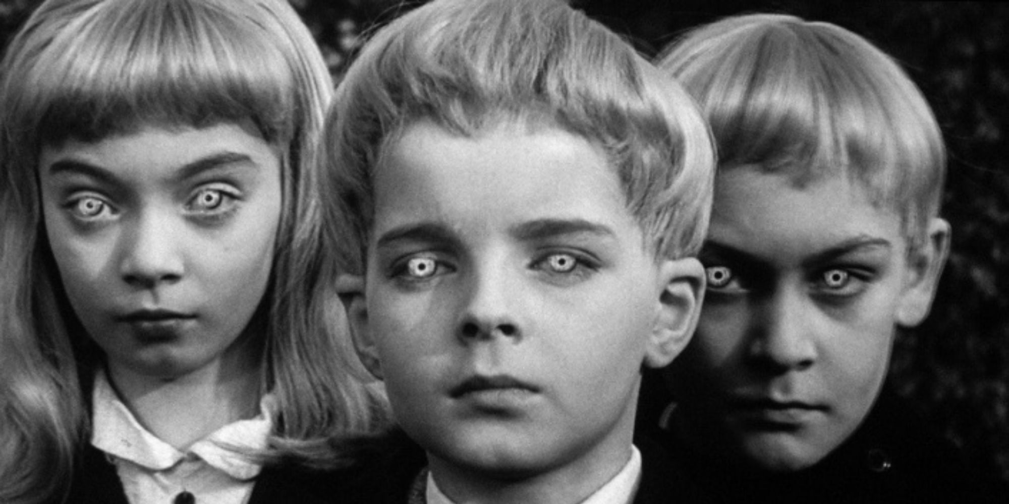 The Village of the Damned - three of the alien children