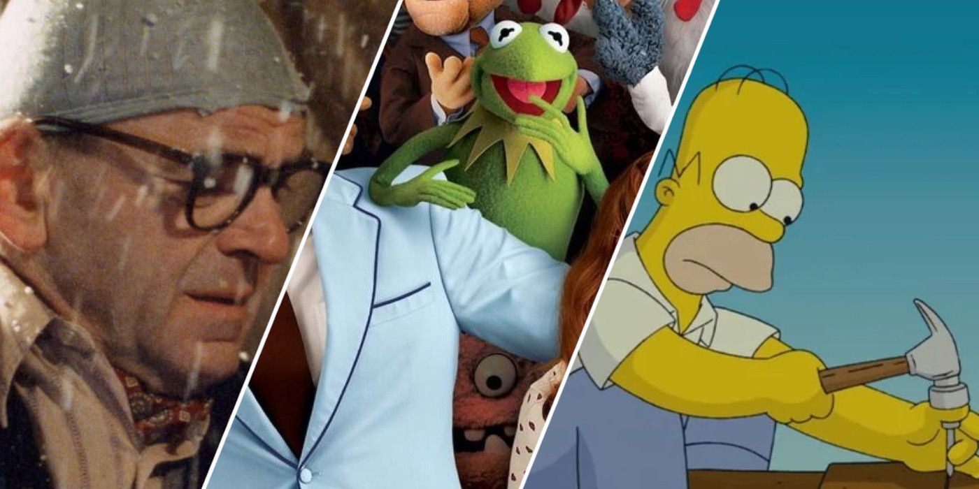 From Left to Right: The Castle, The Muppets, The Simpsons Movie