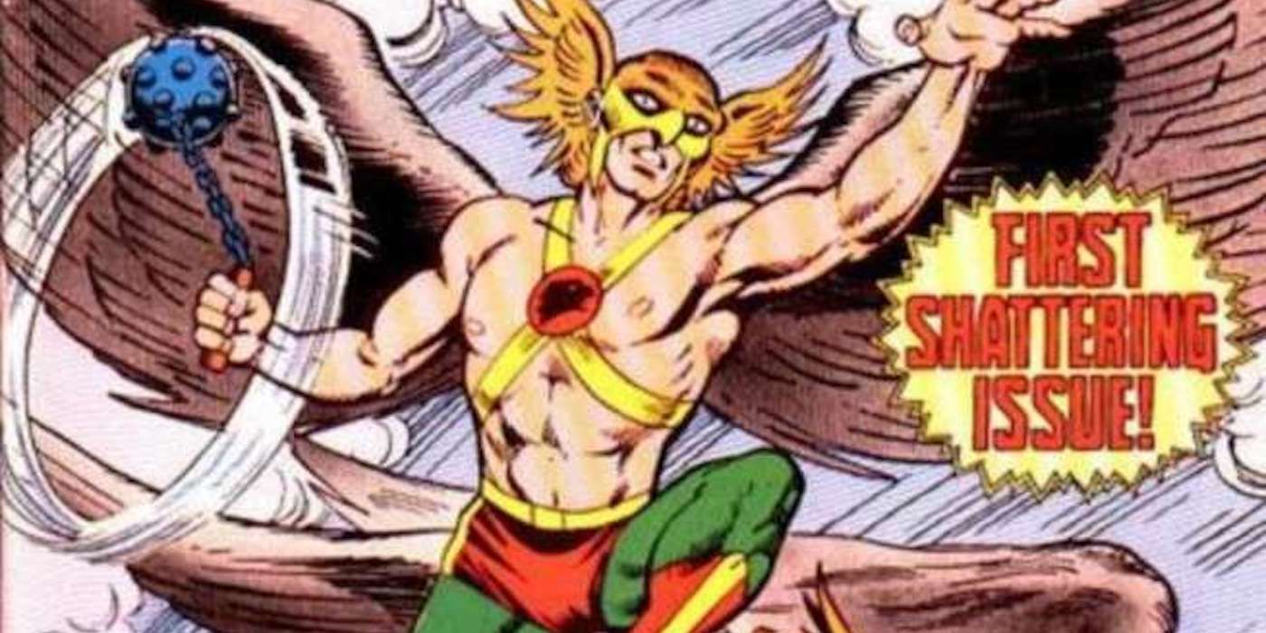 Hawkman about to take flight in DC Comics
