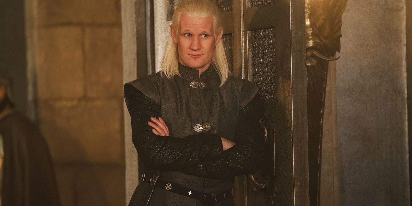 Matt Smith dans le rôle de Daemon Targaryen dans La Maison du Dragon.