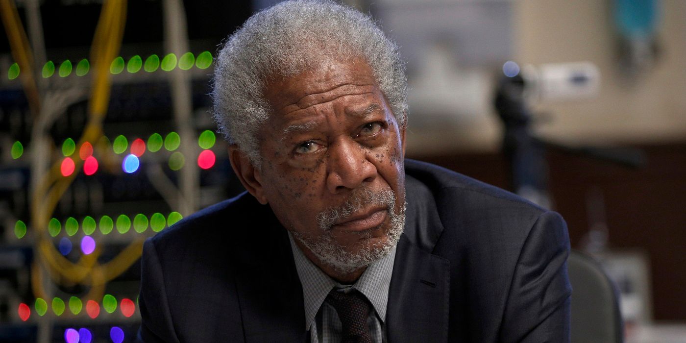 Morgan Freeman como Professor Norman em Lucy