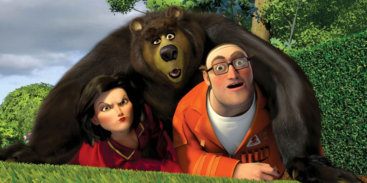 Gladys Sharp, Vincent, and Dwayne LaFontan from Over the Hedge