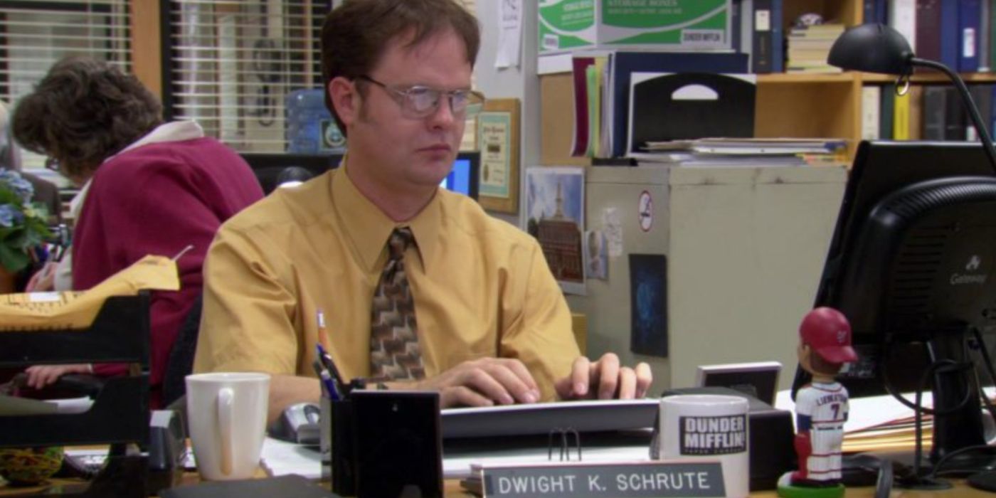 Rainn Wilson as Dwight Schrute in The Office