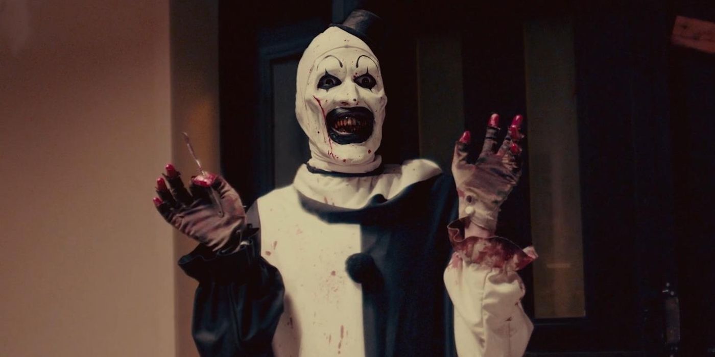 David Howard Thornton as Art the Clown in Terrifier 2