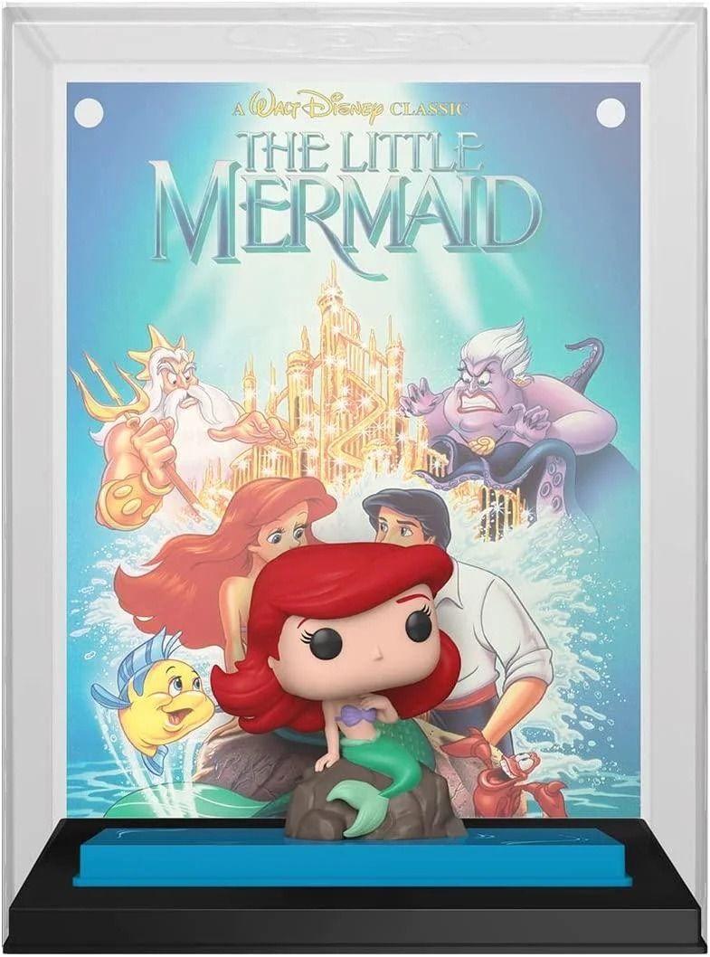 the little mermaid vhs cover funko