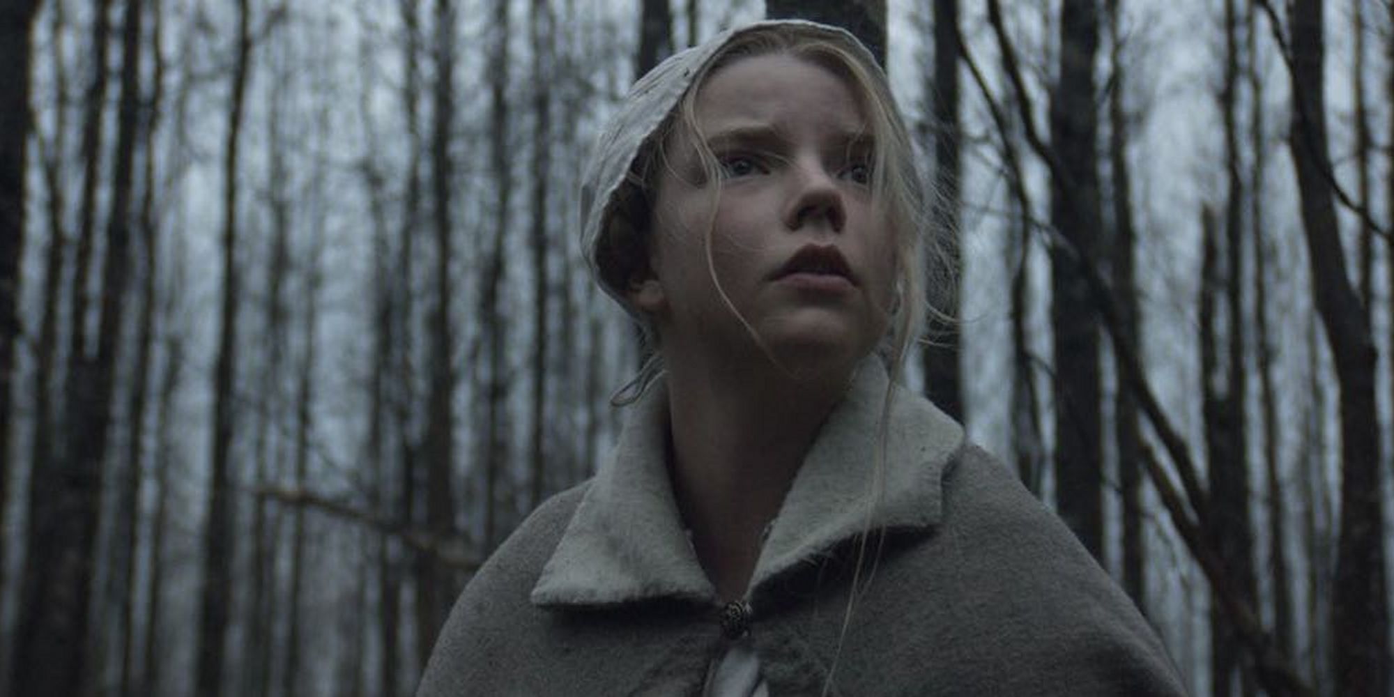  Thomasin (Anya Taylor-Joy) in the woods in 'The Witch'