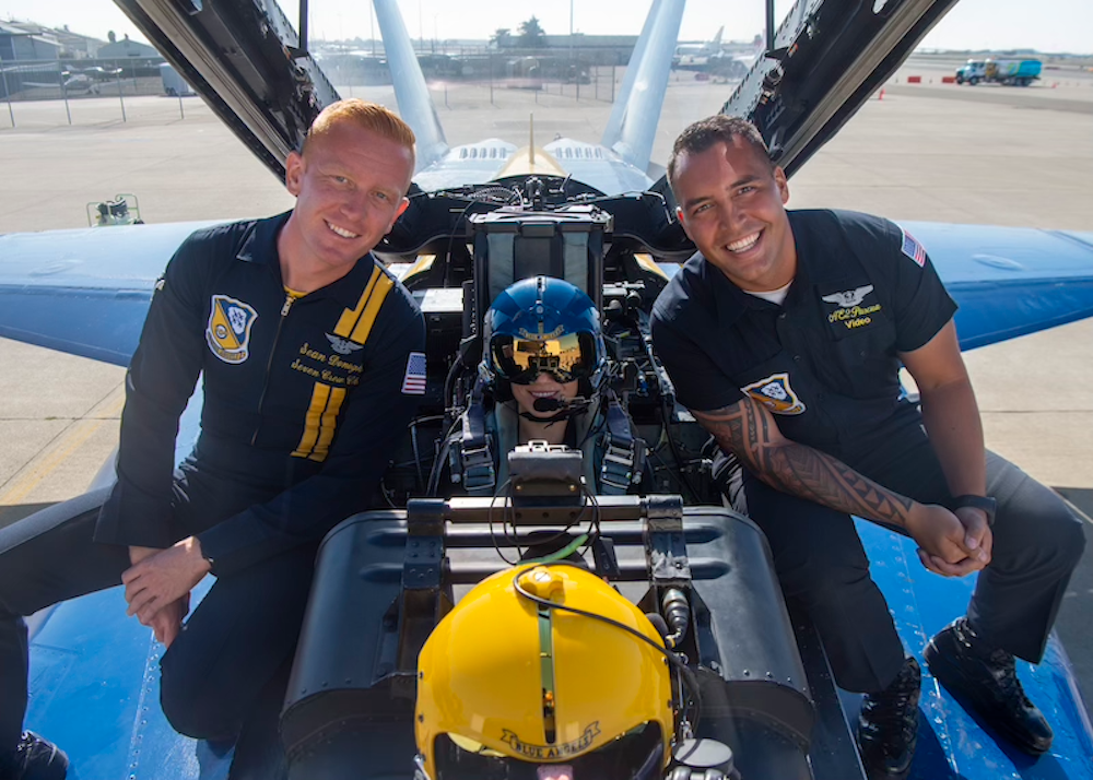 Top Gun Maverick’s Monica Barbaro Takes to the Skies With the Blue Angels