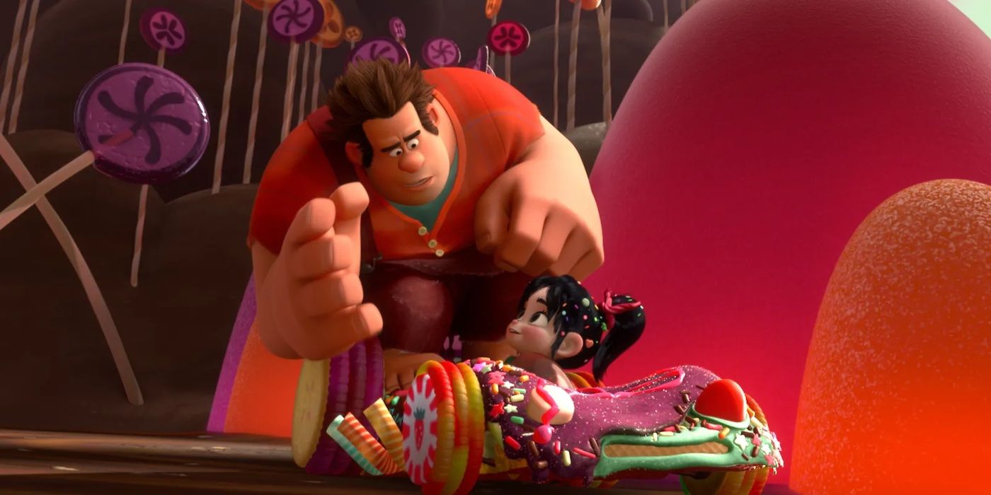 Ralph and Venelope in Wreck-It Ralph