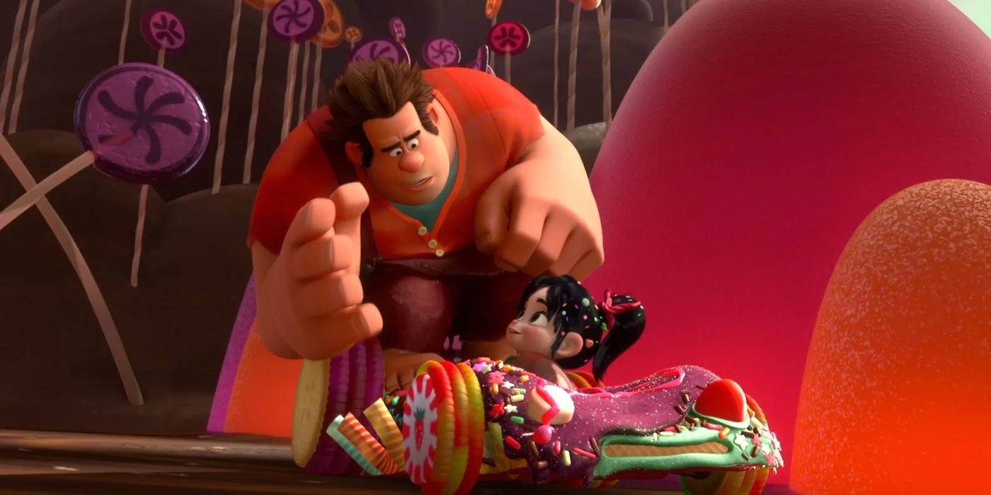 Ralph et Venelope dans Wreck-It Ralph.