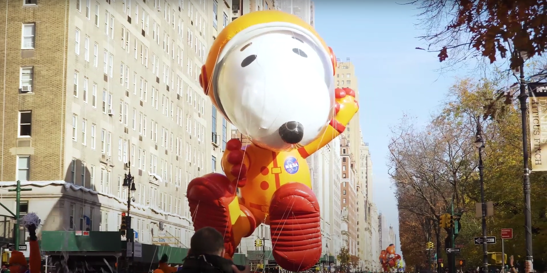 Snoopy in Macy's Thanksgiving Parade