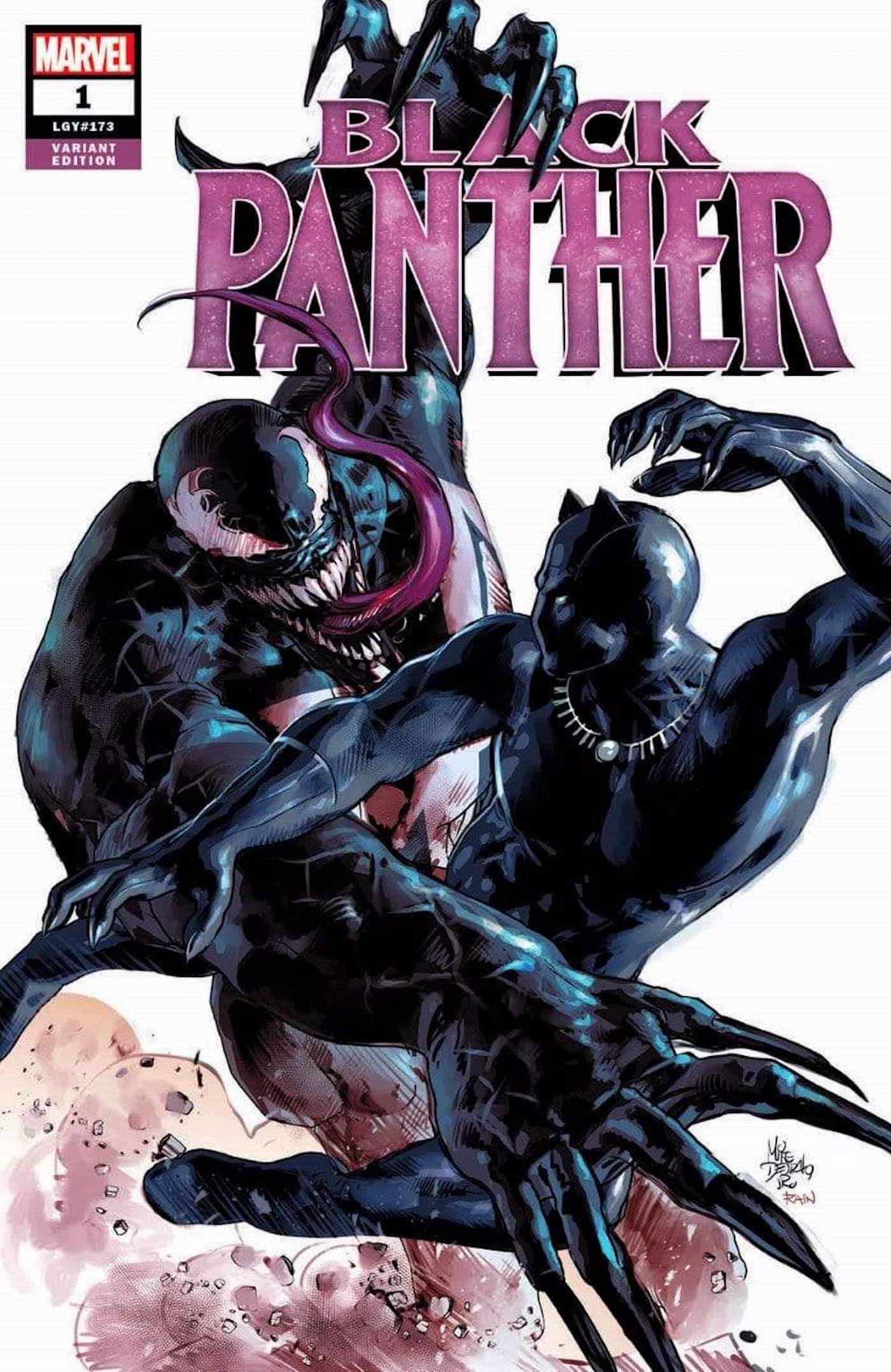 6. Black Panther 1 mide deodatao variant venom