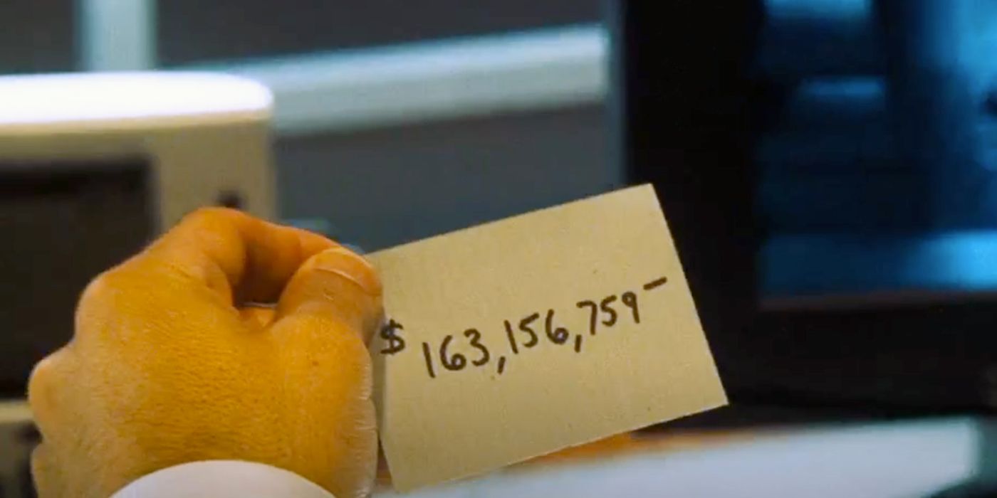 Amount of Money Taken From Benedict Vault In Ocean's Eleven