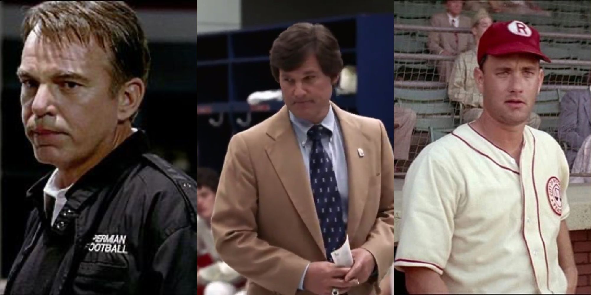 Billy Bob Thornton, Kurt Russell, Tom Hanks (left to right)