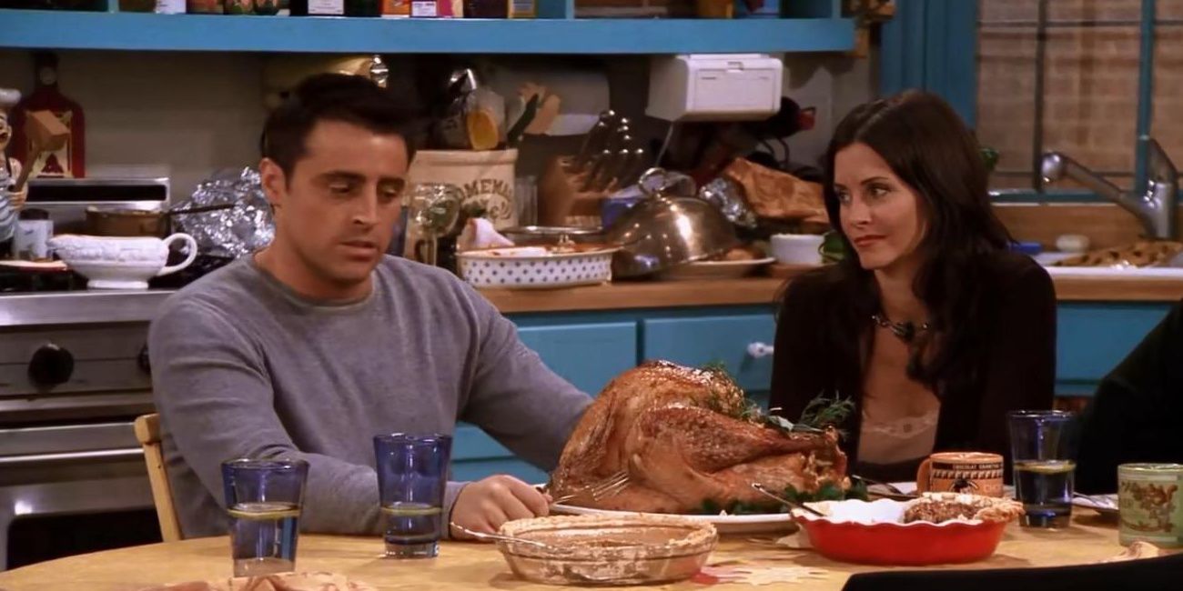Joey et Monica dans Friends