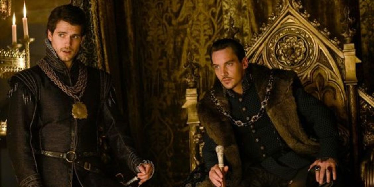 Charles Brandon and King Henry VIII in The Tudors