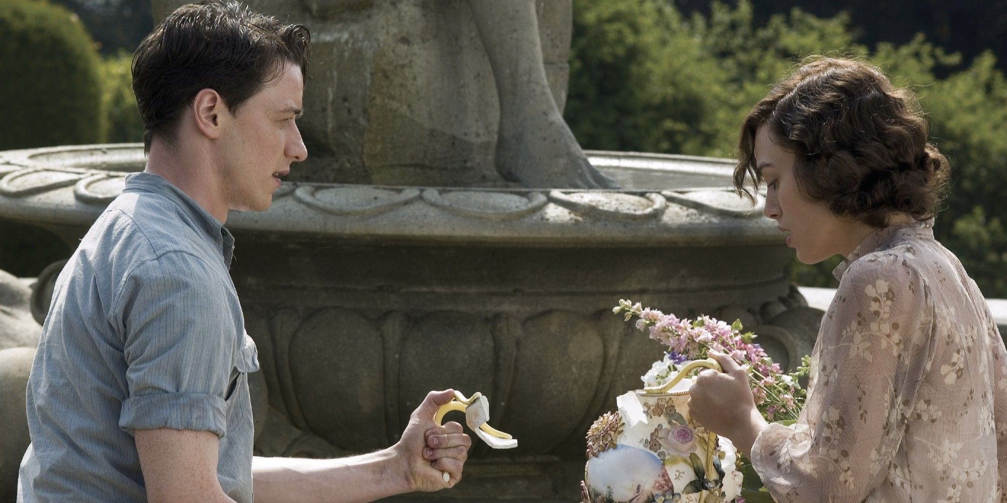 James McAvoy and Keira Knightley in 'Atonement'