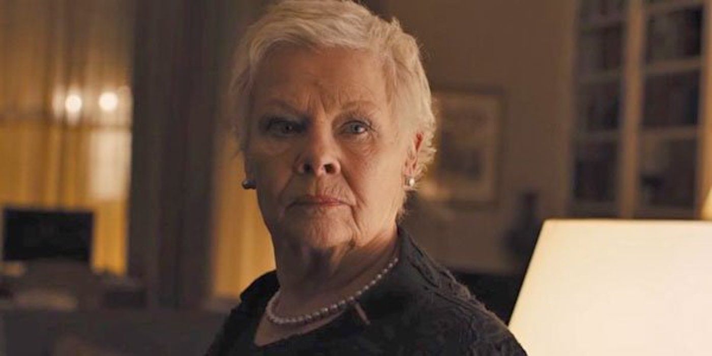 Judi Dench as M in Skyfall Feature