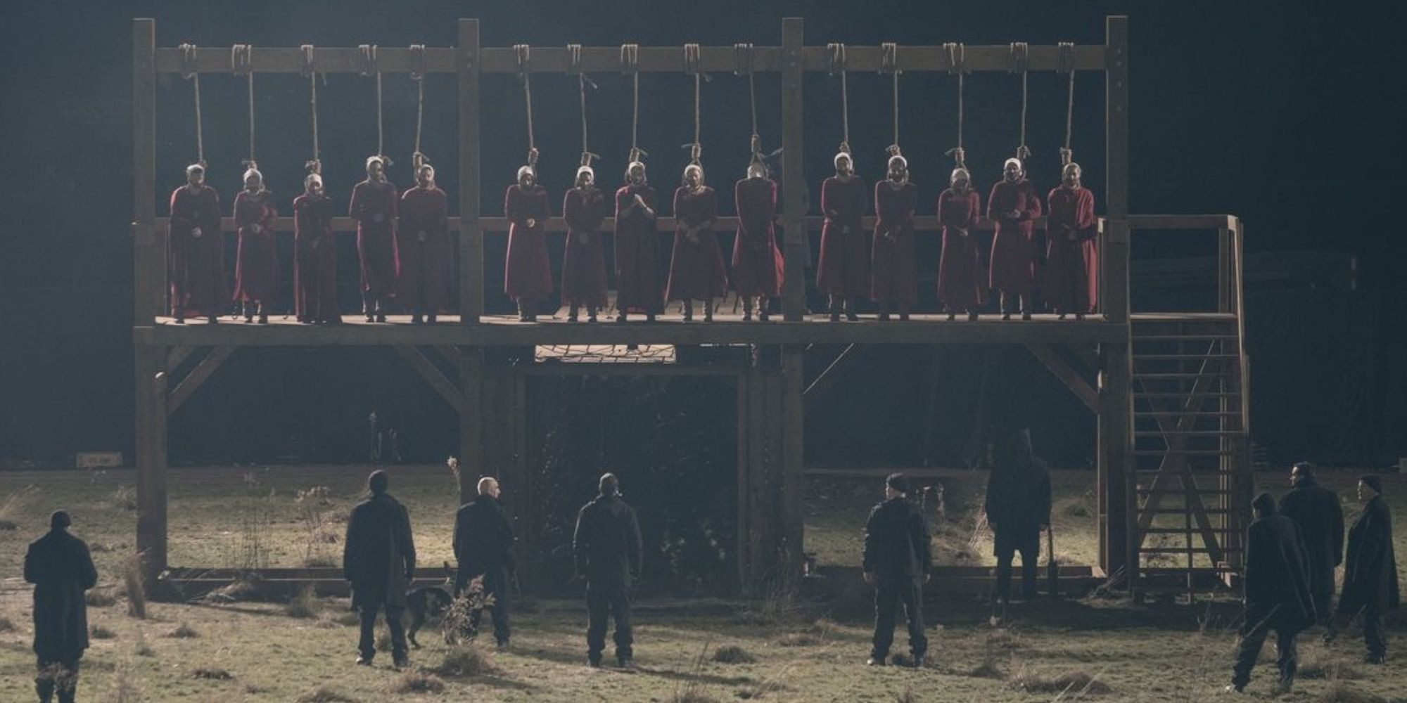 Handmaids on the gallows