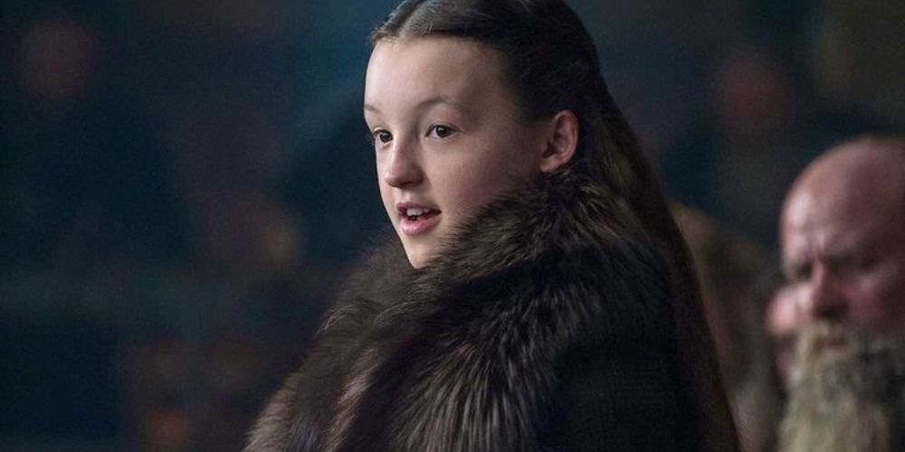 Bella Ramsay as Lyanna Mormont on Game of Thrones