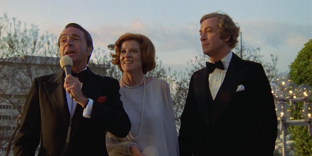 Maggie Smith and Michael Caine at the Oscars in California Suite