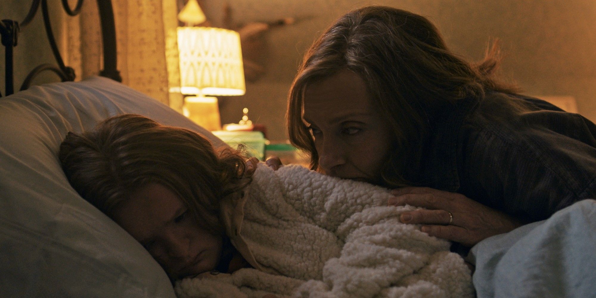 Milly Shapiro and Toni Collette in 'Hereditary'