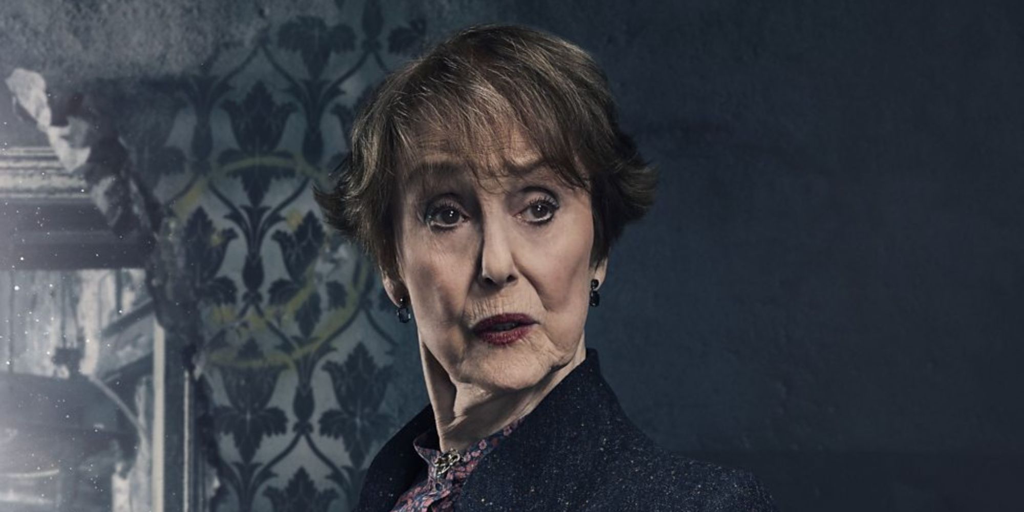 From 'Sherlock' TV series: Mrs Hudson played by Una Stubbs