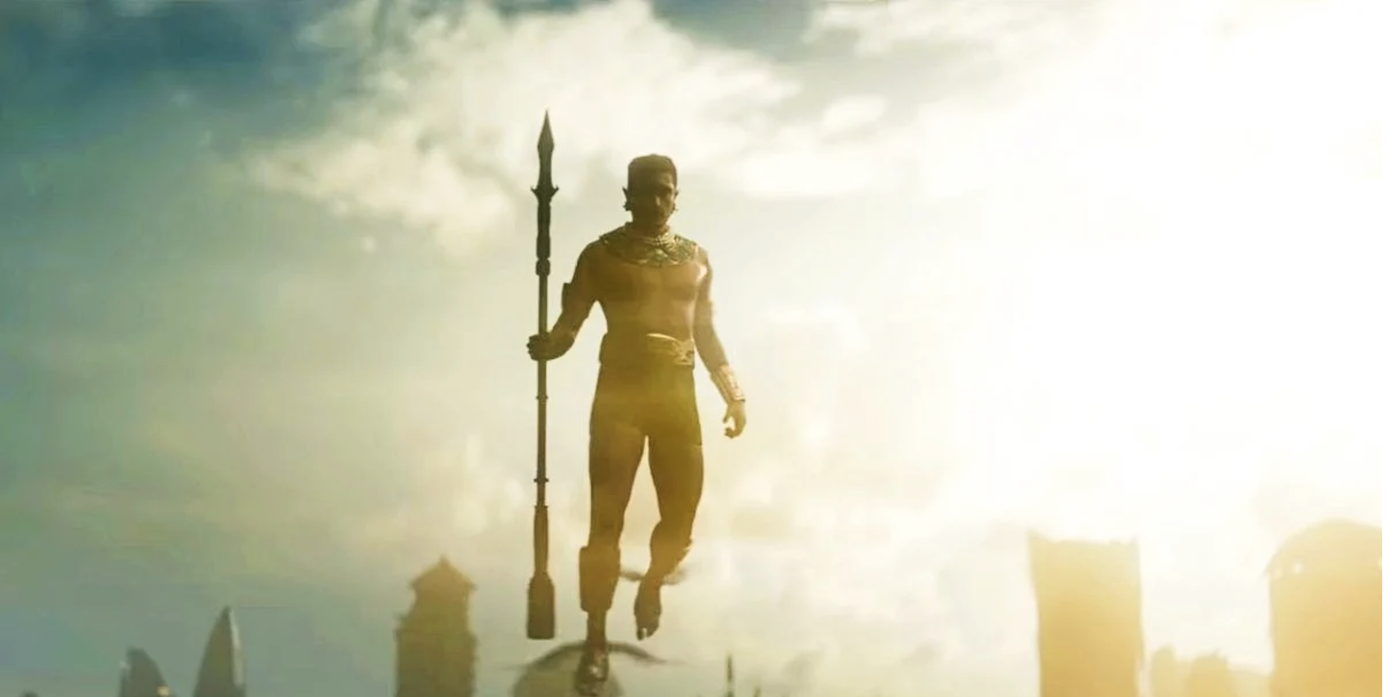 Namor flying in 'Black Panther: Wakanda Forever'