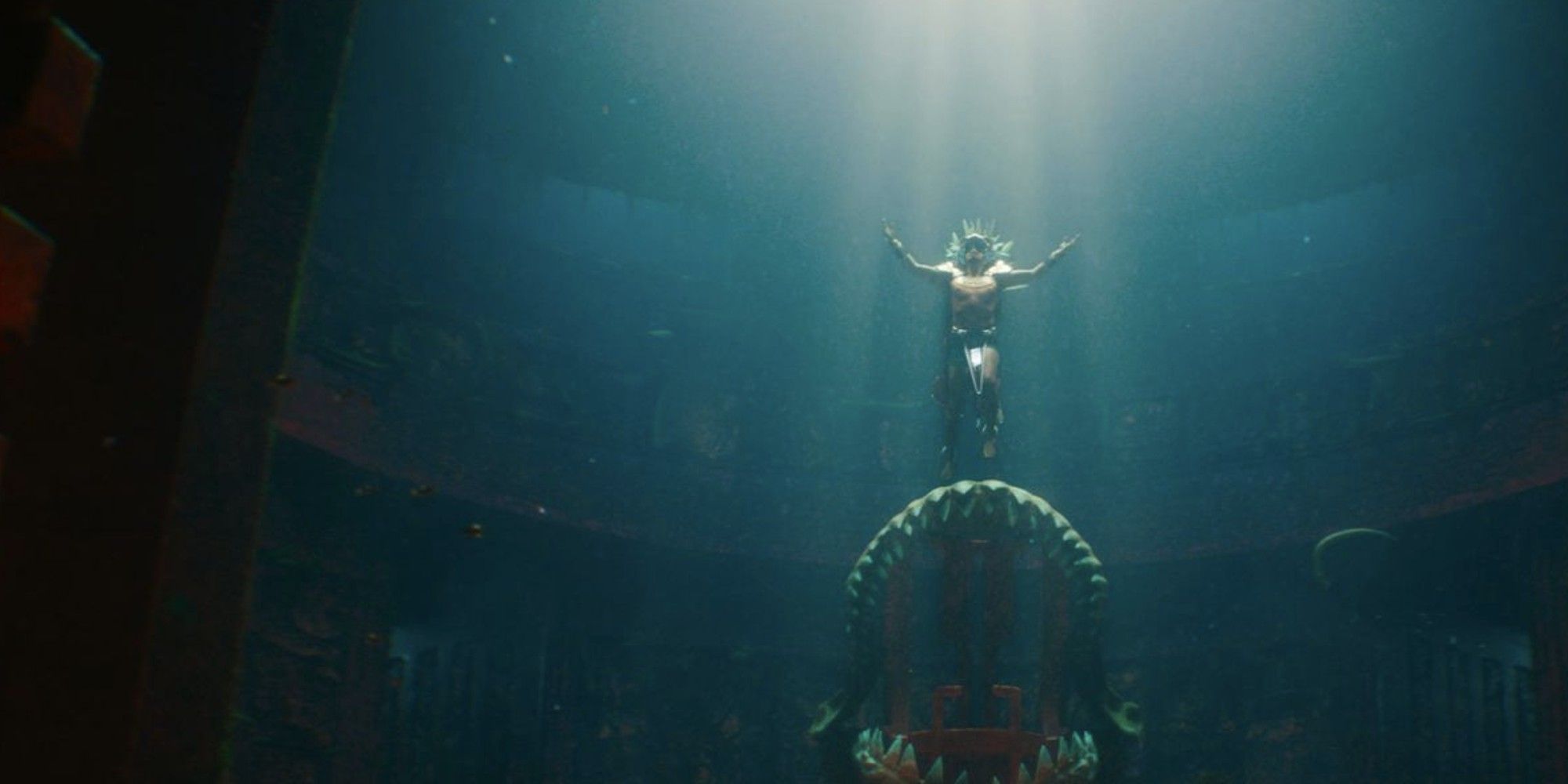 Namor underwater in 'Black Panther: Wakanda Forever'