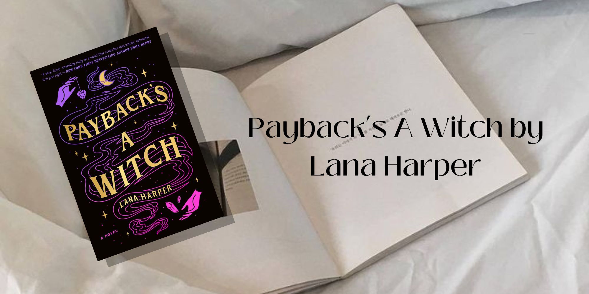 The cover of Payback’s A Witch by Lana Harper