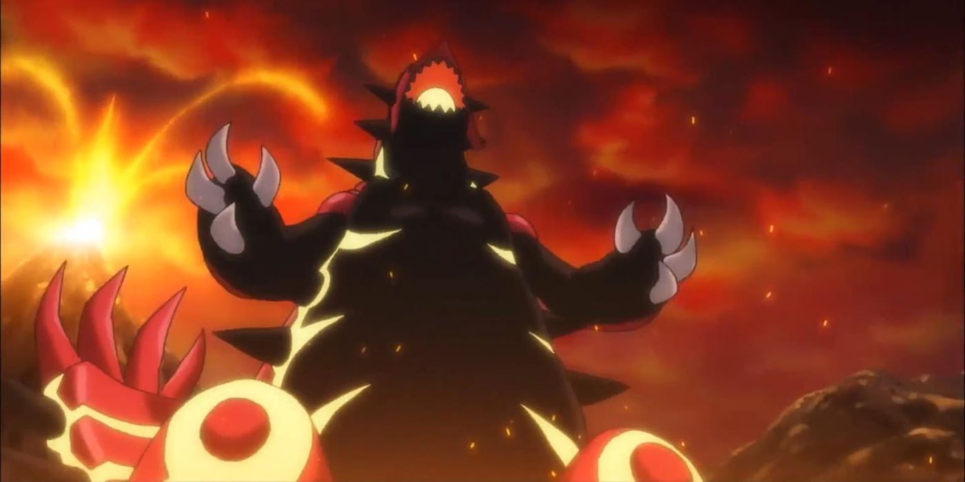 Primal Groudon ushering in a new Desolate Land