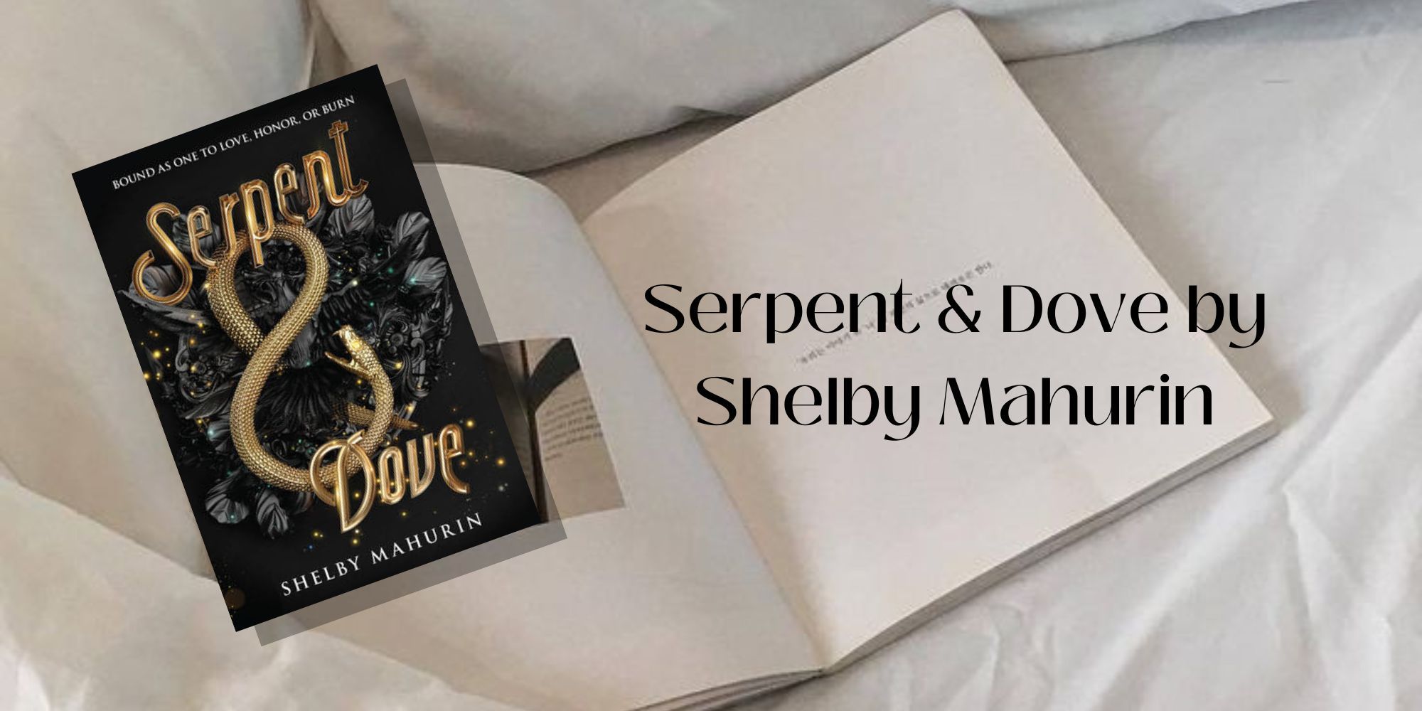 The cover of Serpent & Dove by Shelby Mahurin