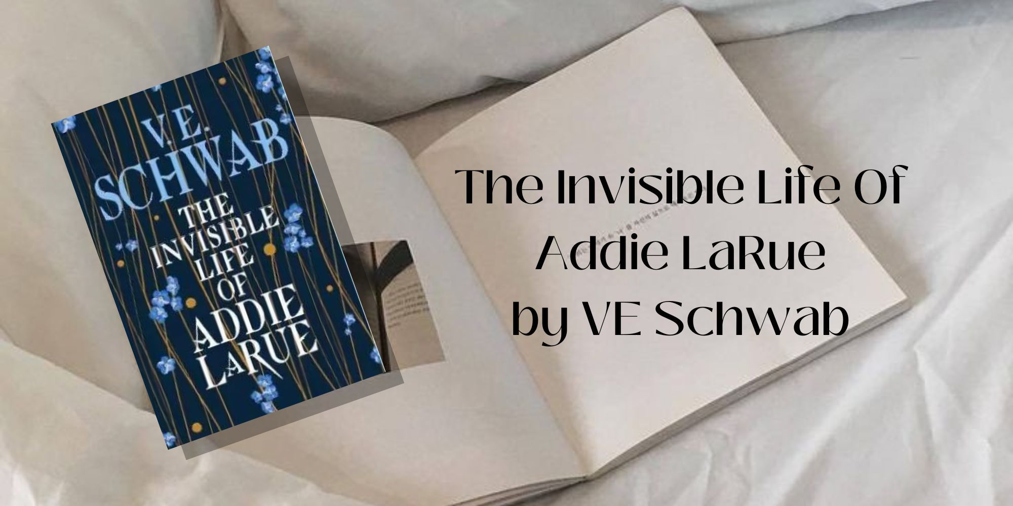 The cover of The Invisible Life Of Addie LaRue by VE Schwab