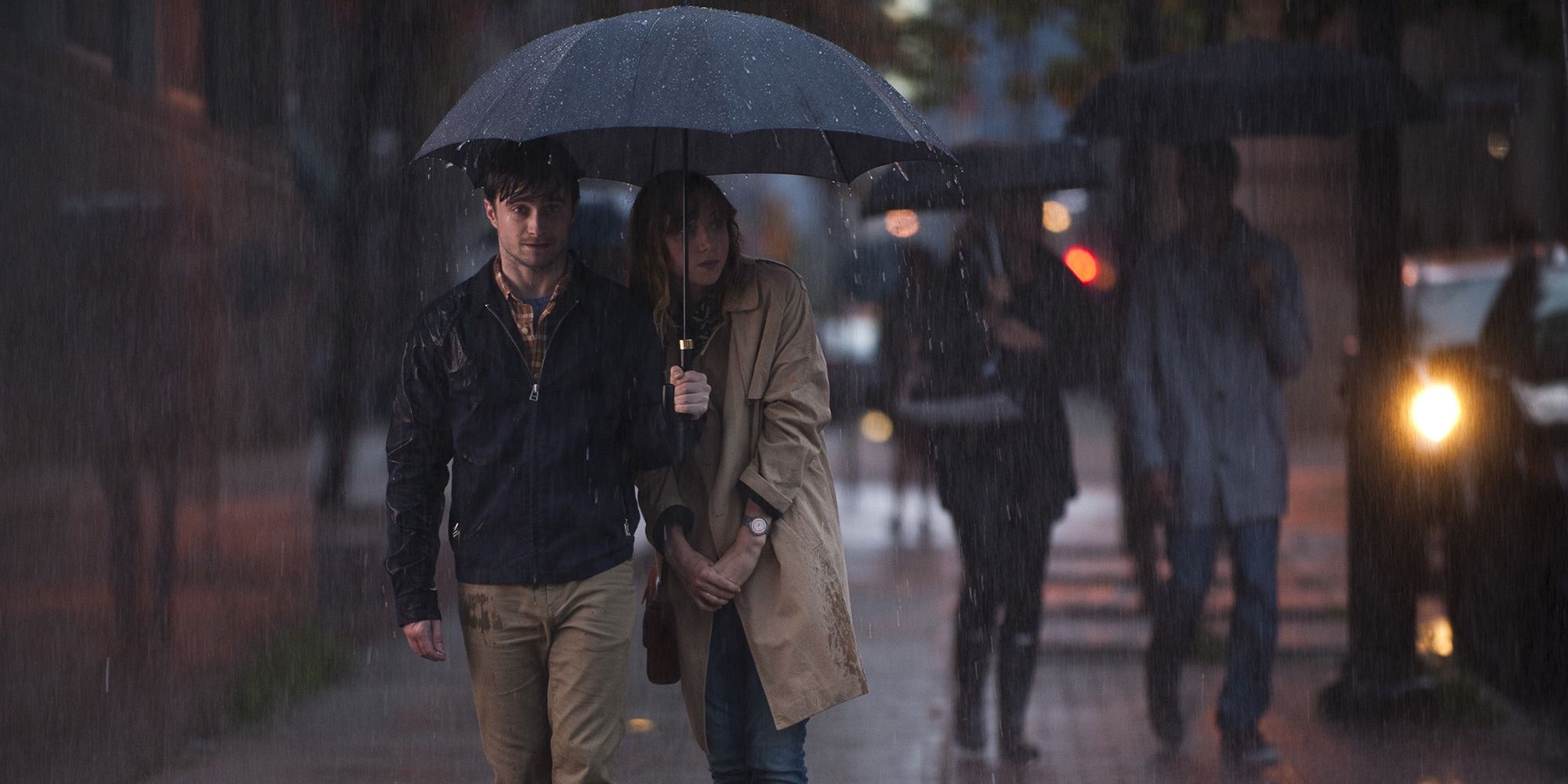 Daniel Radcliffe and Zoe Kazan in What If
