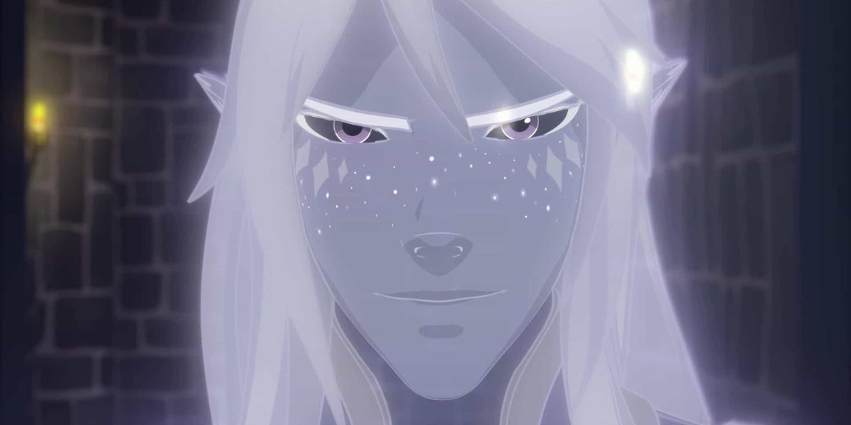 Aaravos ، التي عبر عنها إريك ديلومز ، في The Dragon Prince