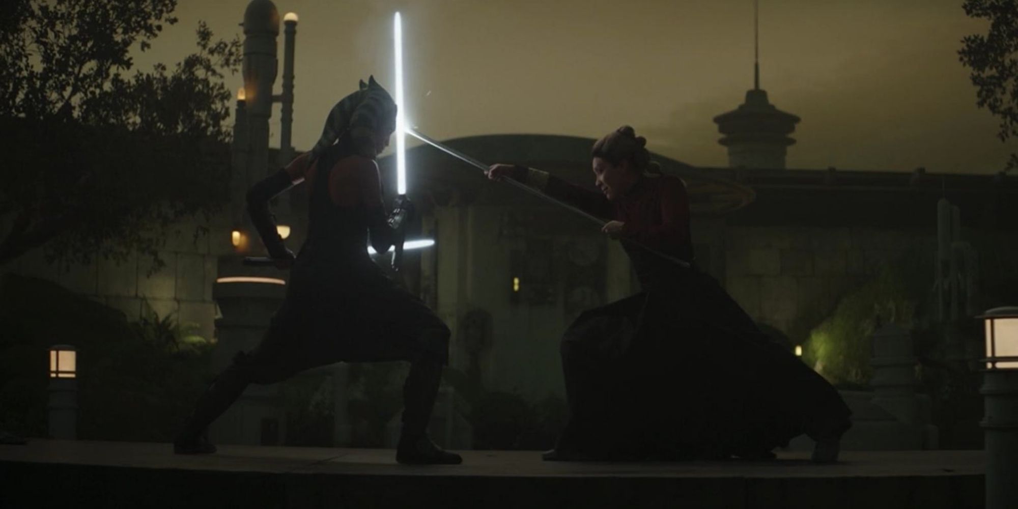 Ahsoka Tano et The Magistrate se battent dans 'The Mandalorian' Saison 2, Episode 5 ('Chapitre 13 : Les Jedi')