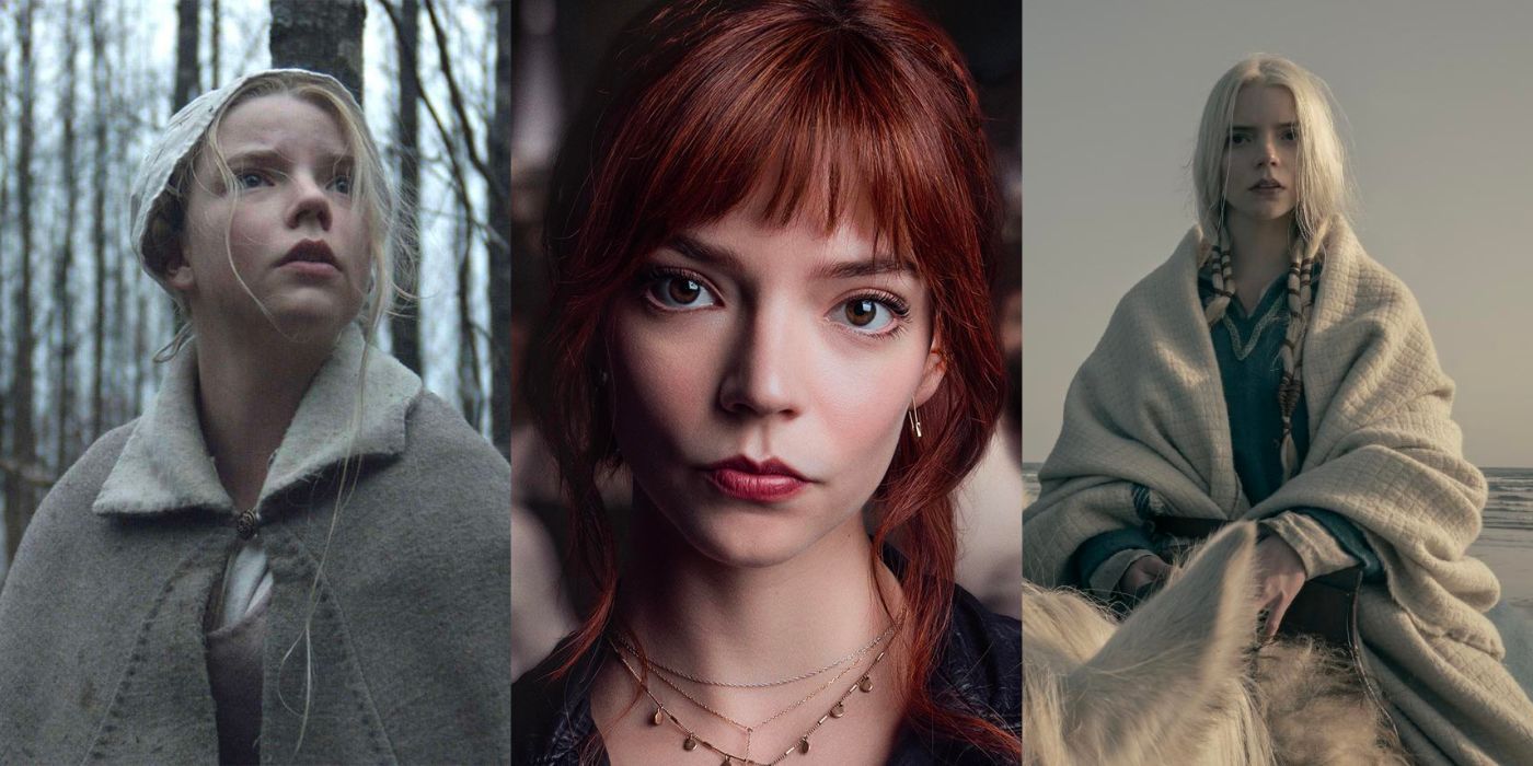 Anya Taylor-Joy in The Witch, The Menu, and The Northman