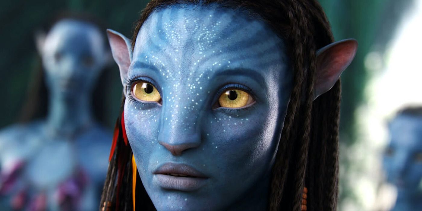 Zoe Saldana as Neytiri in Avatar